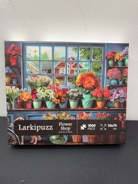 Larkipuzz Colorful Flower Jigsaw Puzzle 1000 Piece for Adults SALE🔴3/$25🔴